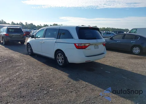 2012 Honda Odyssey Ex-L z USA, uszkodzony, nr VIN 5FNRL5H67CB083808